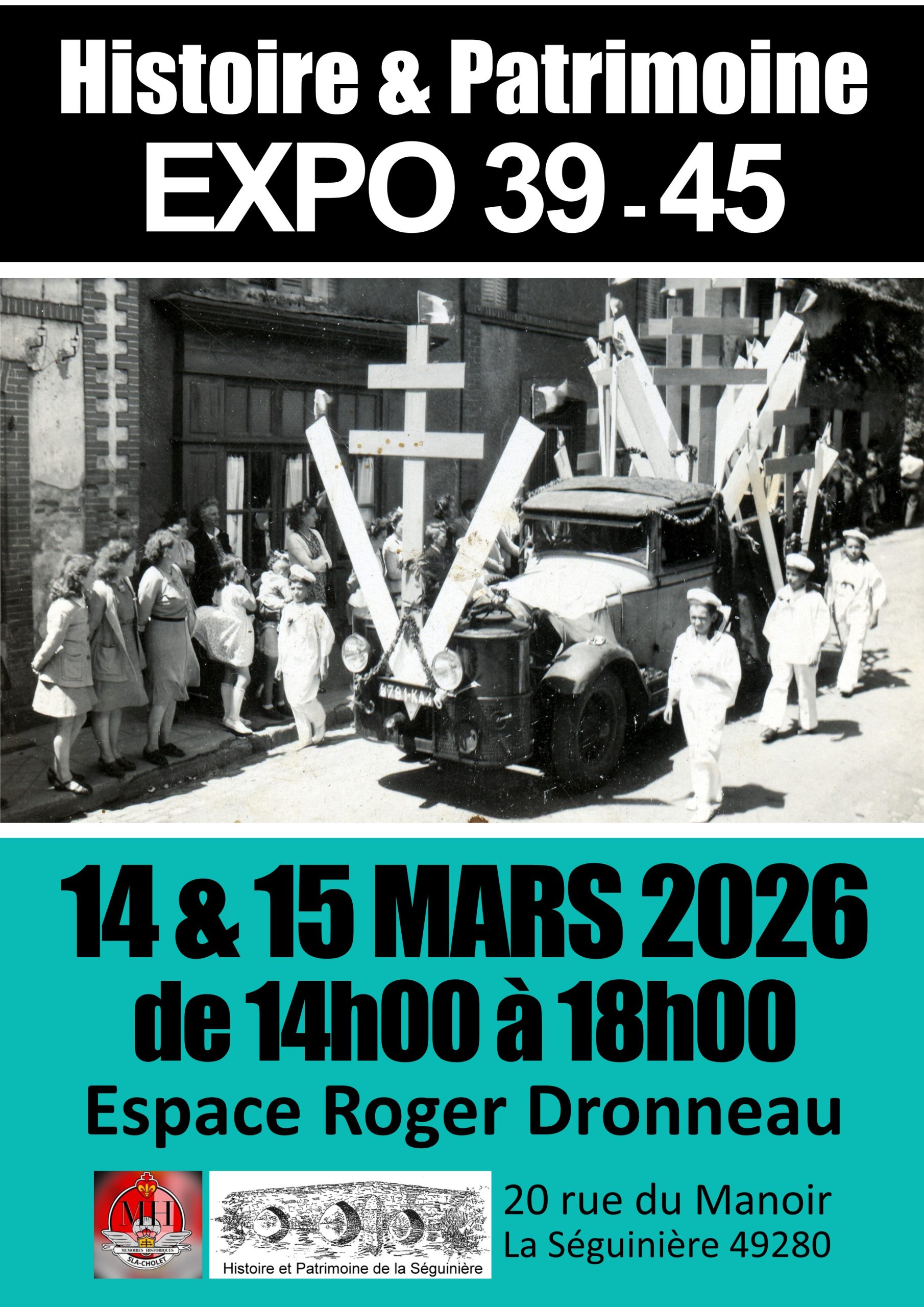 Une exposition sur la guerre 1939-1945 à La Séguinière les 14 et 15 mars 2026